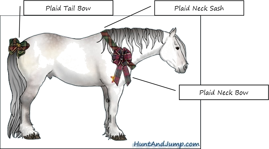 Plaid Neck Sash Bow Tail Bow.png